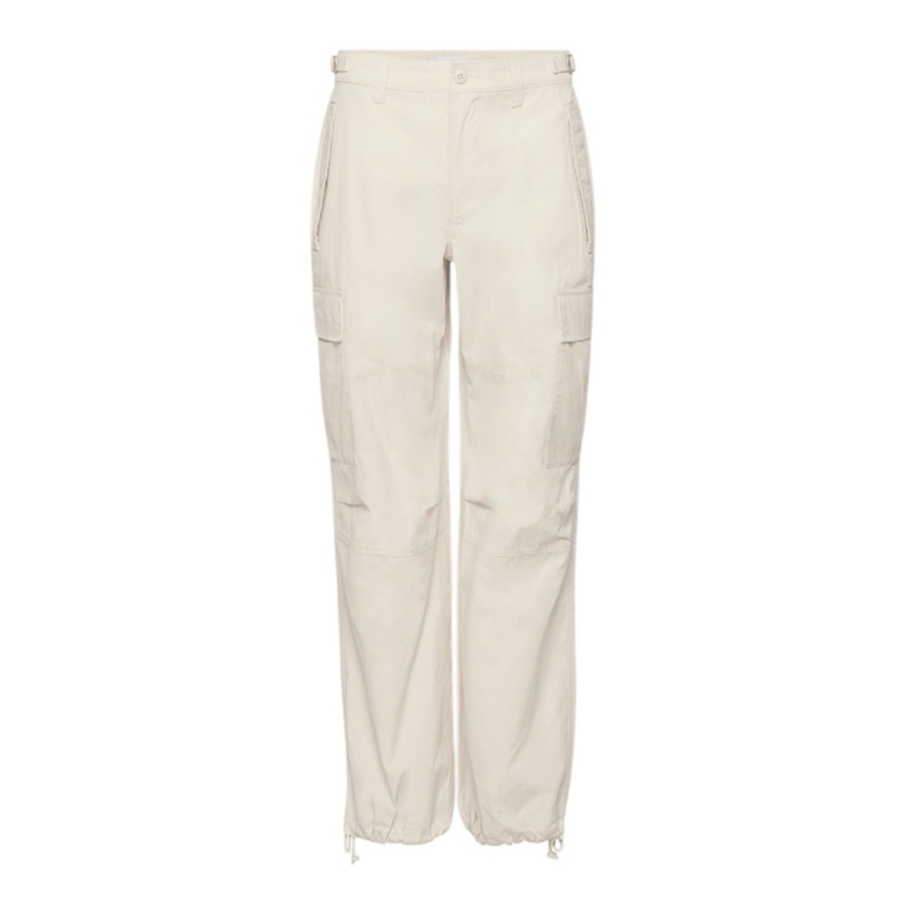 aritzia TNA cream supply cargo pants